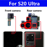 Main Front Camera For Samsung Galaxy S20 Ultra S20Ultra G988B G988U G988N 5G Rear Back Camera Module Flex Cable Parts