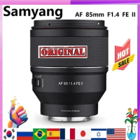 Samyang 85mm F1.4 EF II Auto Focus Camera Lens DLSM AF Motor Full Frame Lente for SonyE Sony E