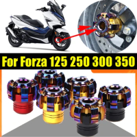 Motorcycle Front Axle Fork Slider Crash Pad Protector Falling Protection For HONDA Forza 125 250 300 350 2018 2019 2020 2021
