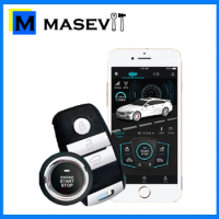 One click start for specialized vehicles, modified mobile phones, Bluetooth control, keyless start