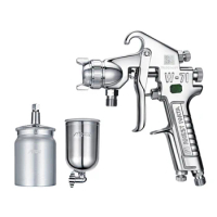Japan Original Anest Iwata Primer Spray Gun W-71C Finish Paint Power Spray Gun W-77C For Furniture Paint Spray Gun