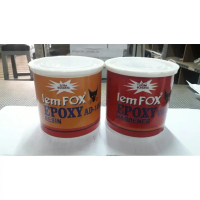 Super Promo! Lem Fox Epoxy 2 Komponen Resin AD 102 Hardener VR 503 1 kg Murah