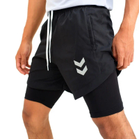 Celana Pendek Olahraga Lari Compression Parasut Spandex Training fitnes gym running legging Short Sp