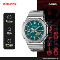 G-SHOCK G-STEELJam Tangan Analog Digital Pria GM-2110D-3A1DR Original Stainless Steel Green Tosca