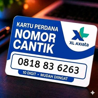Nomor cantik xl axiata Nomor perdana cantik 10 digit 6263