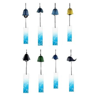 8pcs Japanese Furin Wind Chime Nambu Cast Iron Iwachu Bells aesthetic room decor décoration chambre fille adolescente