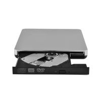 External DVD Recorder USB3.0 External Blu-Ray Drive BD-RE CD/DVD RW Writer Portable Blu-Ray Burner Plug and Play for PC Laptop
