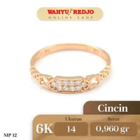Cincin Emas Kadar 6K Wahyu Redjo CC-6K 29215922