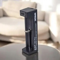 XTAR Charger Baterai 1 Slot 14500 18650 18650 Li-Ion 3.7V LCD Type C - ANT MC1 Plus, Charger Baterai