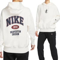 【NIKE 耐吉】PHNX FLC PO HD OS GCE 女款 米白色 厚磅 寬鬆 連帽 衛衣 長袖 HV1743-133