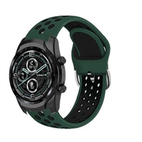 22mm Silicone Strap For Ticwatch Pro 3 GPS/Pro 2020/E2/S2/GTX Smart Watch Band Sport 20mm Wrist Bracelet For Ticwatch E 2 Correa
