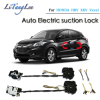 For HONDA HR-V HRV XRV Vezel Car Soft Close Door Latch Pass Lock Actuator Auto Electric Absorption Suction Silence Closer