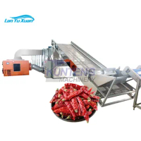 Large Industrial Red Chili Dehydrator Drying Vegetable Machine Fruit and Vegetable Drying Machine Pepper Dryer Price In China