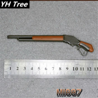 1/6 Scale M1887 Shotgun Gun Plastic Weapons Model Toys for 12'' Action Figure Accessories Cannot Shooting