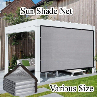 Sun Shade Net Grey UV Protection Netting Shading Rate Outdoor Sun Shade Net Garden Backyard Shade Ne