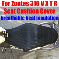 For Zontes 310V 310X 310T 310R 310 V X T R ZT310 X310 Accessories Seat Cushion Cover Breathable Seat Cover Protector Case Pad