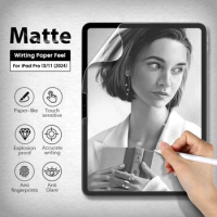 Matte Writing on Paper Screen Protector For Apple iPad Pro 11 13 (2024) i Pad Air 11 13 2024 Paper Feel PET Film iPadpro13 2024