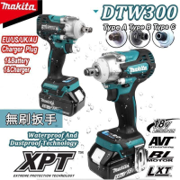 【全球優品滙】新型高品質MAKITA DT300 18V衝擊扳手12扭矩無刷電機無繩電動扳手電動工具充電式衝擊扳手組件