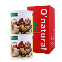 O-natural歐納丘 綜合堅果150gX2-加贈禮盒