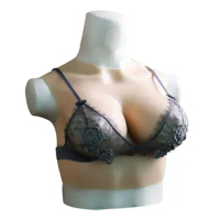 Silicone Breast Form Artificial Fake bra Realistic Soft Boobs Crossdresser Shemale Transgender Queen Transvestite Mastectomy Bra