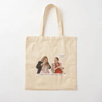 Illustration Tribute Paquita Rooms Cotto Canvas Bag Shoulder Bag Handbag Unisex Printed Fabric Grocery Women Reusable Ladies