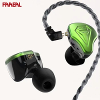 FAAEAL Unbounded Earphone Professional Tuning Music Headphone 10mm Double Magnetic Dynamic Driver+DL