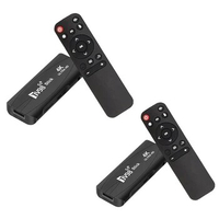 TV98 TV STICK 1G+8G Android12.1 2.4G 5G Wifi Android Smart TV BOX 4K 60Fps Set Top Box Black Plastic 1 Pieces
