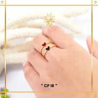 CINCIN EMAS PIPA MODEL LOVE, BULAT & CENEL EMAS ASLI EMAS ASLI EMAS MUDA KADAR 6K (300) CINCIN PIPA 