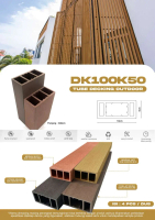 HARGA PROMO!! Timber Tube WPC Outdoor | WPC Hollow Outdoor | WPC Kisi Penyekat Outdoor