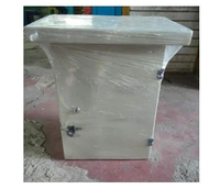 Box Panel Listrik Outdoor Topi 30x40x20 Tebal plat 1.2mm Cat Bakar