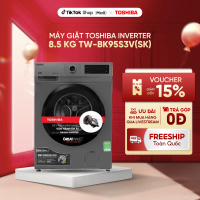 [MIỄN PHÍ LẮP ĐẶT TẠI NHÀ] Máy giặt Toshiba Inverter 8.5 kg TW-BK95S3V(SK) - Đa dạng chế độ giặt - T
