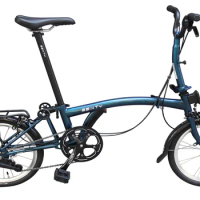 3SIXTY Foldng Bicycle External 3speed M-bar G3 Chameleon Blue