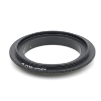 Pixco 52mm/55mm/58mm Lens Macro Reverse Adapter Ring For Canon EOS M50 M100 M6 M5 M10 M3 M2 M Camera