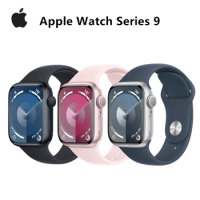 100% Original 2023 NEW Apple Watch Series 9 41mm / 45mm GPS Apple Watch S9 Aluminum Case with Sport 