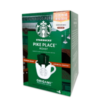 Starbucks 星巴克 濾掛咖啡 派克市場烘焙咖啡 4入