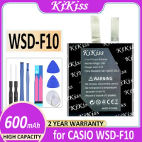 Battery 600mAh for CASIO WSD-F10 WSD-F20 Need to weld by oneself Bateria