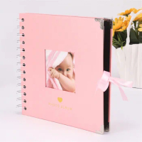 1PC Photo Albums Scrapbook Paper for Baby Growth Wedding Anniversary Gifts Memory Books DIY Craft Scrapbooking Picture Album