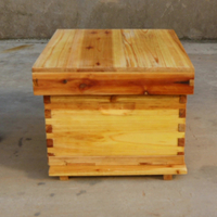 養蜂箱 蜂箱 蜂巢箱 中蜂蜂箱全套蜜蜂誘蜂箱十框七框標準土蜂箱木板意蜂蜂桶養蜂專用『YS1588』