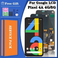 Original For Google Pixel 4a 4G LCD G025J Display Screen Touch Digitized Assembly Replacement For Google Pixel 4a 5G GD1YQ LCD