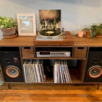 Rak buku,rak piringan hitam ,rak bok musik minimalis kayu jati