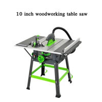 10 inch woodworking table saw multifunctional sliding table saw household electric woodworking cutting machine miter saw