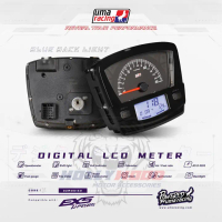 Scratch & Wear Resistant UMA RACING EX5 DREAM DIGITAL LCD METER SPEEDOMETER TACHOMETER ODOMETER THER