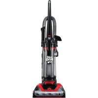 Dirt Devil Multi-Surface Extended Reach+ Bagless Vacuum Cleaner, Upright for Carpet and Hard Floor, Lightweight, UD76300V, Red