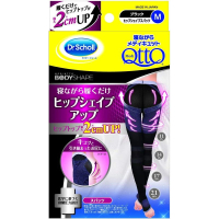 Qtto 睡眠專用三段提臀美腿襪 M