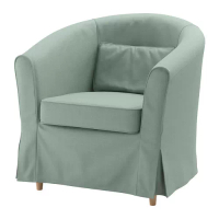 TULLSTA 扶手椅, nordvalla 淺綠色, 79x69x78 公分