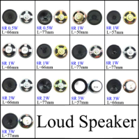 YuXi 8 Ohm / 8R 0.5w 1W 2W 3W 1/2/3W 50mm 57mm 66mm 77mm Diameter Loudspeaker Loud Speaker