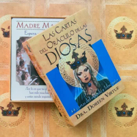 Spanish version 1:1 Goddess's Oracle Card: 44 Oracle Cards (Tarot and Divination) tarot deck board games board games good toys
