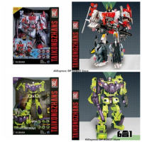 [IN STOCK] Transformation HZX Superion Devastator 6IN1 Action Figure Toys Without Box