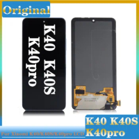 Fit for Redmi K40, K40Pro, K40s LCD Display Touch Screen Panel Assembly Tool 6.67 "For Xiaomi Mi 11i, Mi 11x LCD