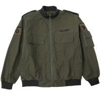 Men's Work Jacket 101 Airborne Division Flight Jacket Outdoor Men's Pure Cotton Wear